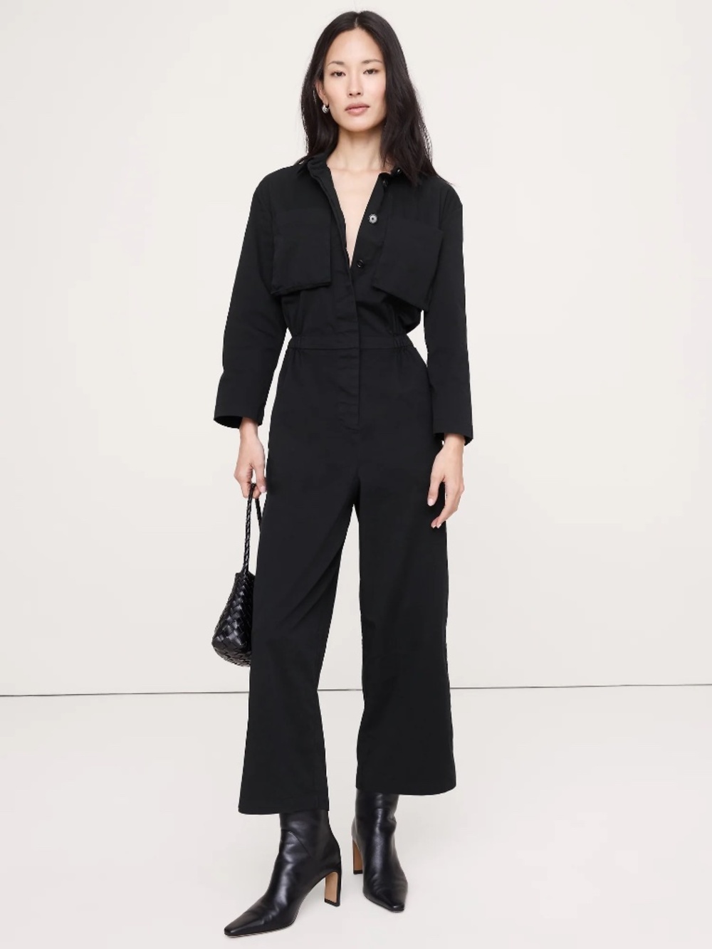 Banana Republic Stretch-Cotton Boilersuit Jumpsuit Flightsuit (12)